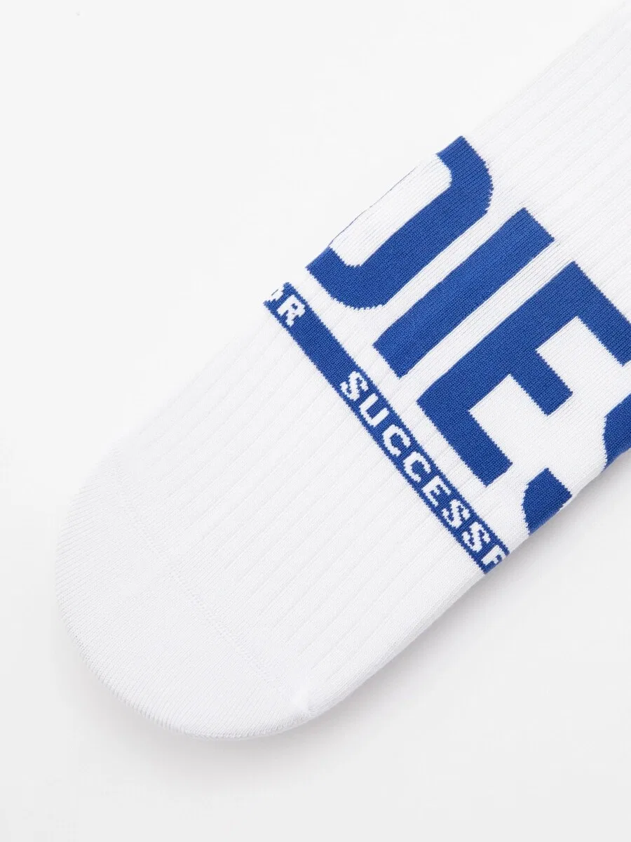 Носки DIESEL Ankle Socks 'SKM-GOST-THREEPACK' белого цвета — фото 3