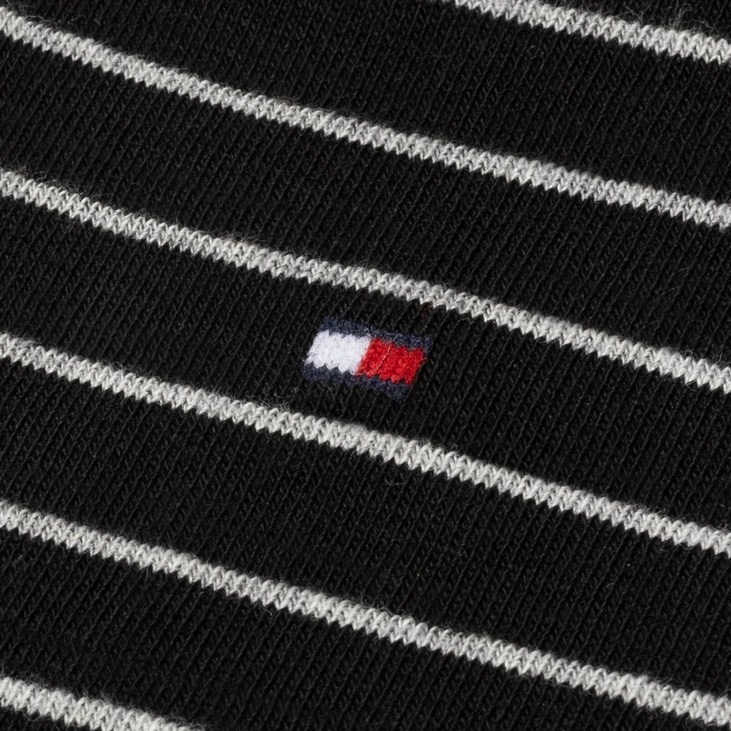 Женские носки с логотипом Tommy Hilfiger, Black — фото 2