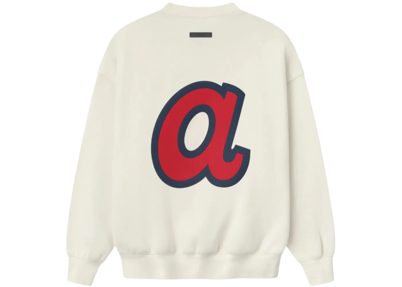 Мужской свитшот с длинным рукавом Crewneck Fear of God, Cream White — фото 2
