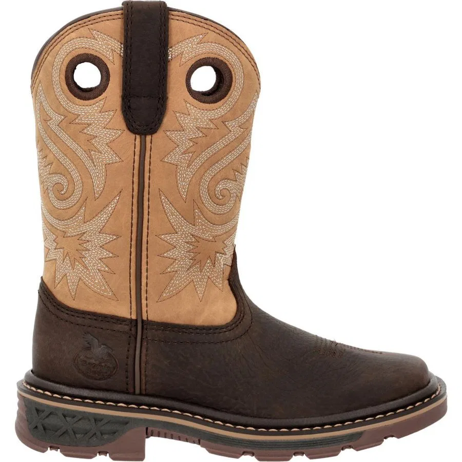 Ботинки Carbo-Tec FLX Pull-On GEORGIA BOOT, Brown — фото 2