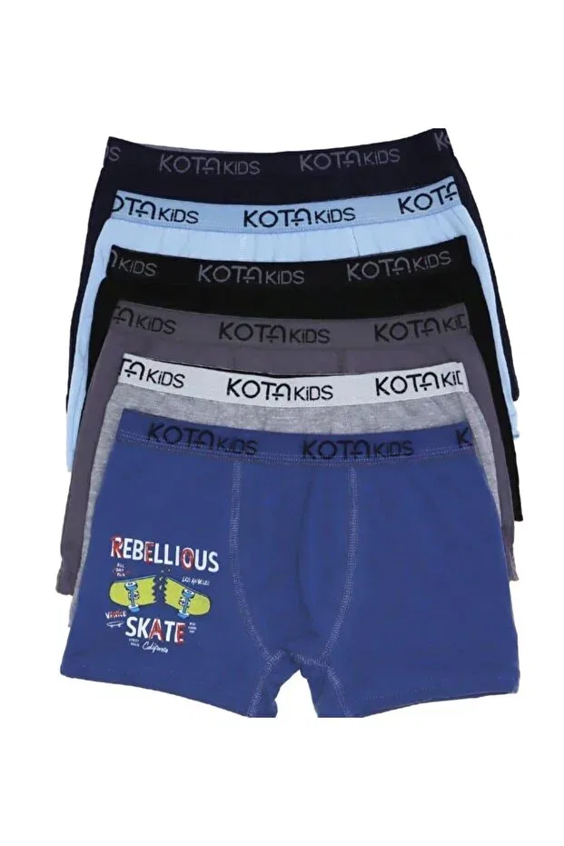 Детские боксеры для мальчиков с принтом Kota, Multiple Colors