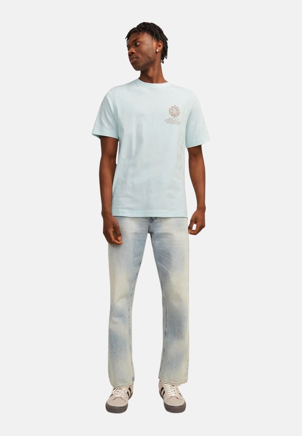 

Футболка с принтом NOTO GRAPHIC KURZARM Jack & Jones, зеленый