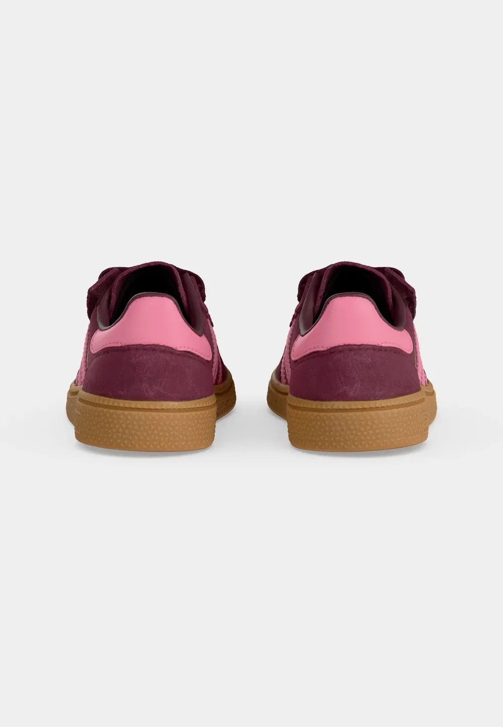 Специальная обувь для гандбола унисекс - детская обувь Adidas Originals, Maroon/Bliss Pink — фото 4