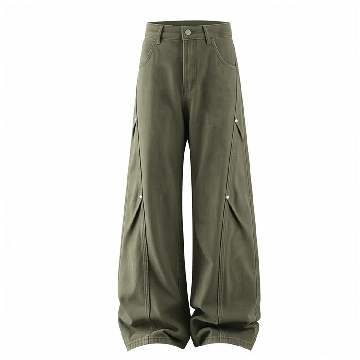 Детские джинсы прямого кроя Unisex GWAF, Green