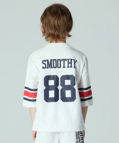 Детская футболка с принтом Football Tee Smoothy, Белый — фото 3
