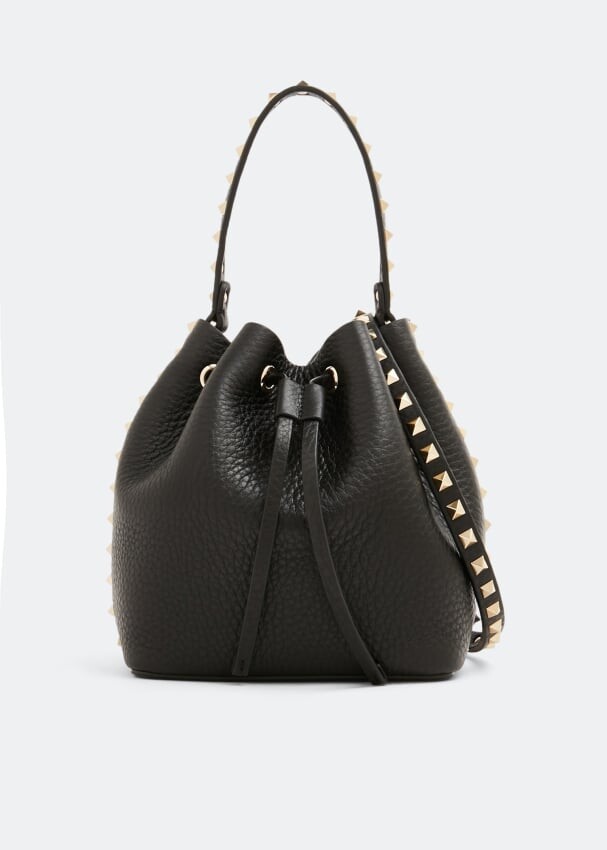 

Сумка кросс-боди VALENTINO GARAVANI Rockstud mini bucket bag, черный