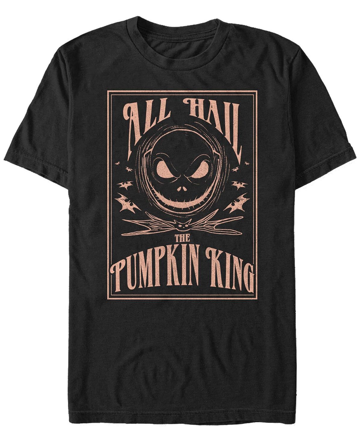 

Мужская футболка с коротким рукавом hail the pumpkin king Fifth Sun, черный