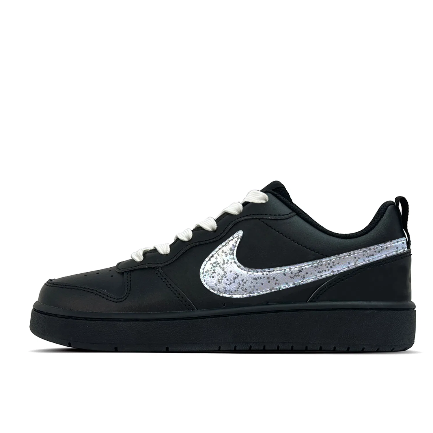 Детские кроссовки для скейтбординга с блестками Court Borough Nike
