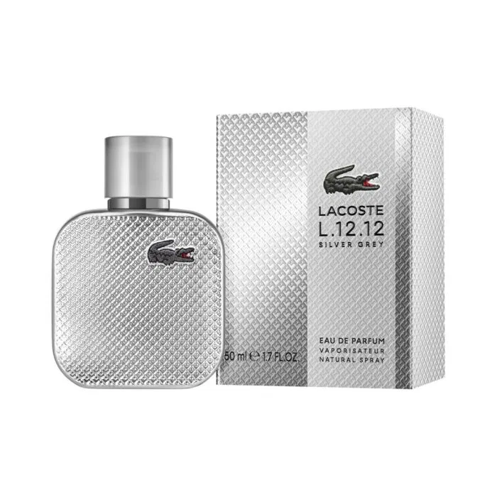 Парфюмерная вода 50 мл Lacoste, L.12.12 silver grey — фото 2
