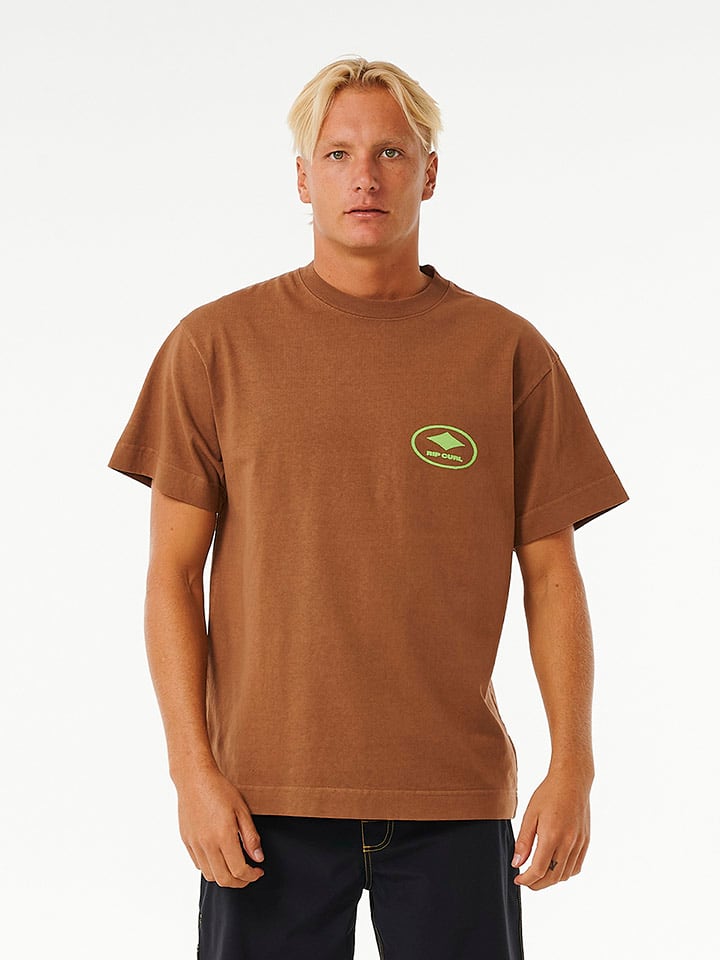 

Футболка Rip Curl, светло-коричневый