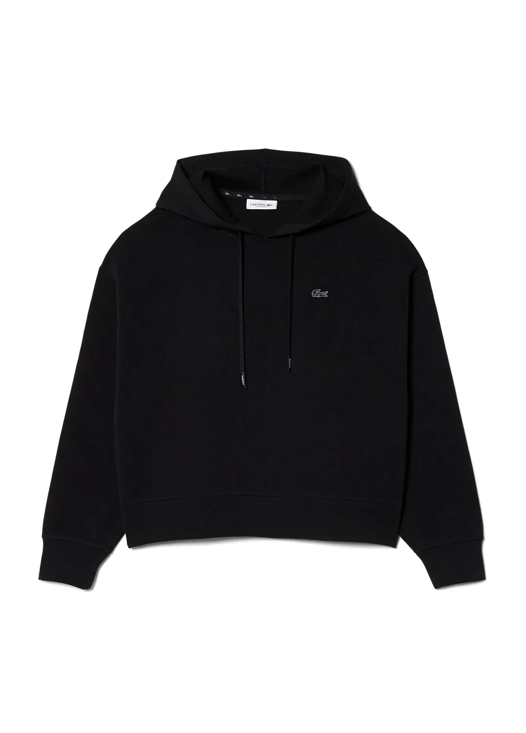 Свитшот Lacoste Oversize Fit, черный