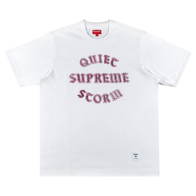 

Футболка Supreme Quiet Storm Short-Sleeve Top 'White', белый