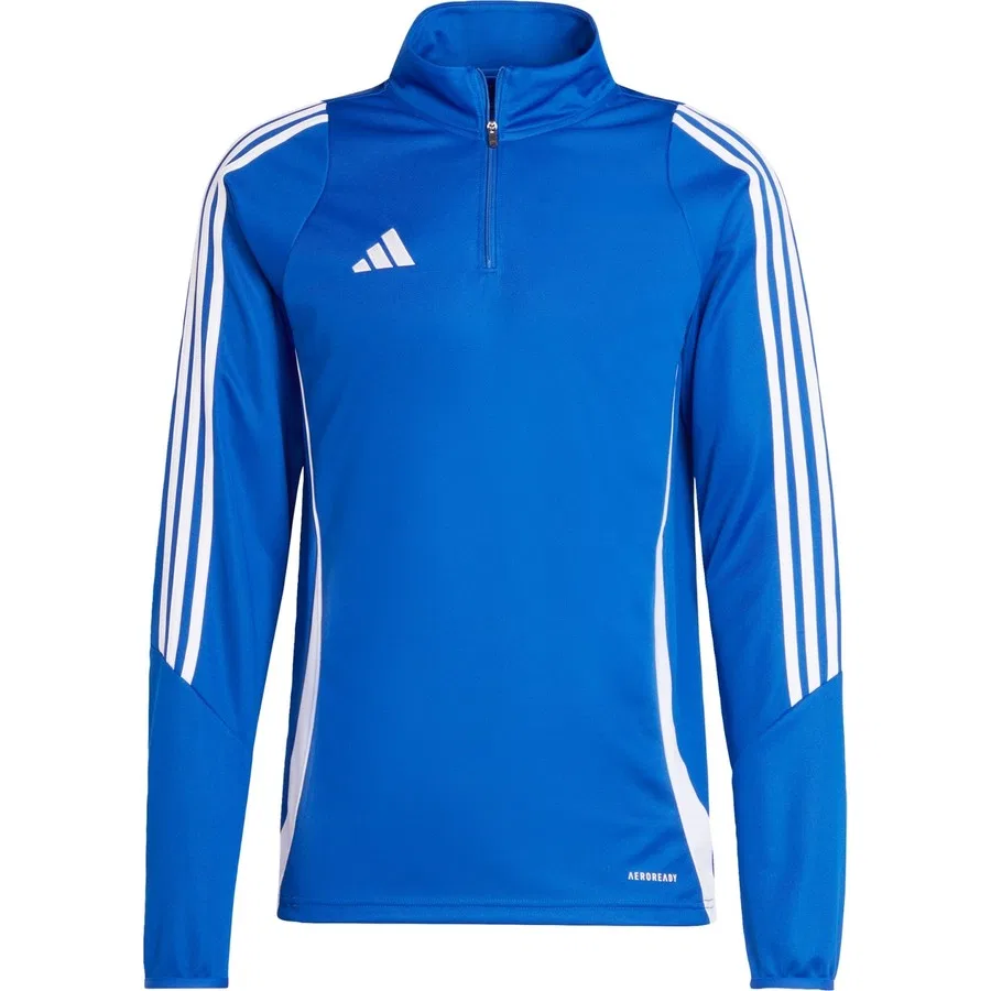 Свитшот мужской с длинным рукавом Tiro 24 Training Top adidas, Сине-белый