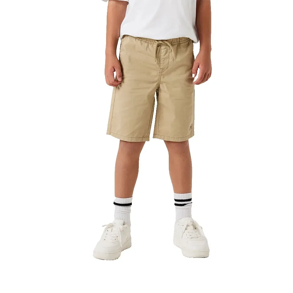 Шорты Name It Ryan Jog L Twill 7001, бежевый
