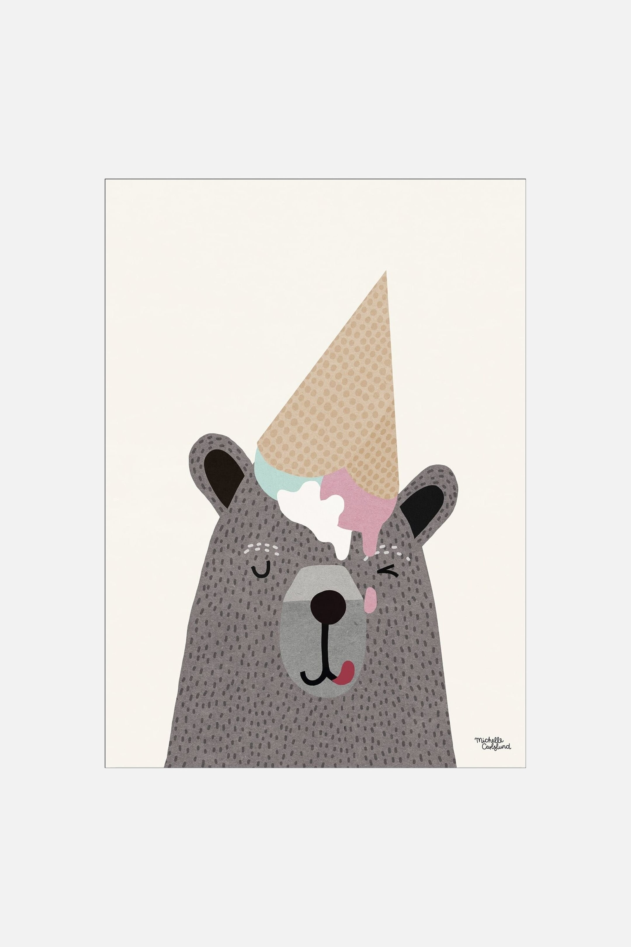 

Картина H&M Home Michelle Carlslund - Kids - I Love Cream, 50x70 см