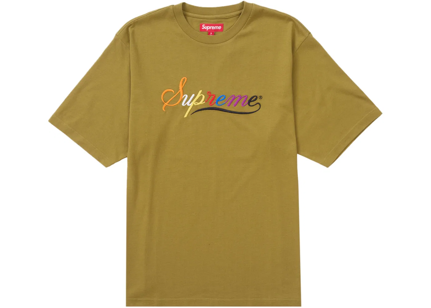 Мужская футболка с принтом Supreme Top, Dusty Olive