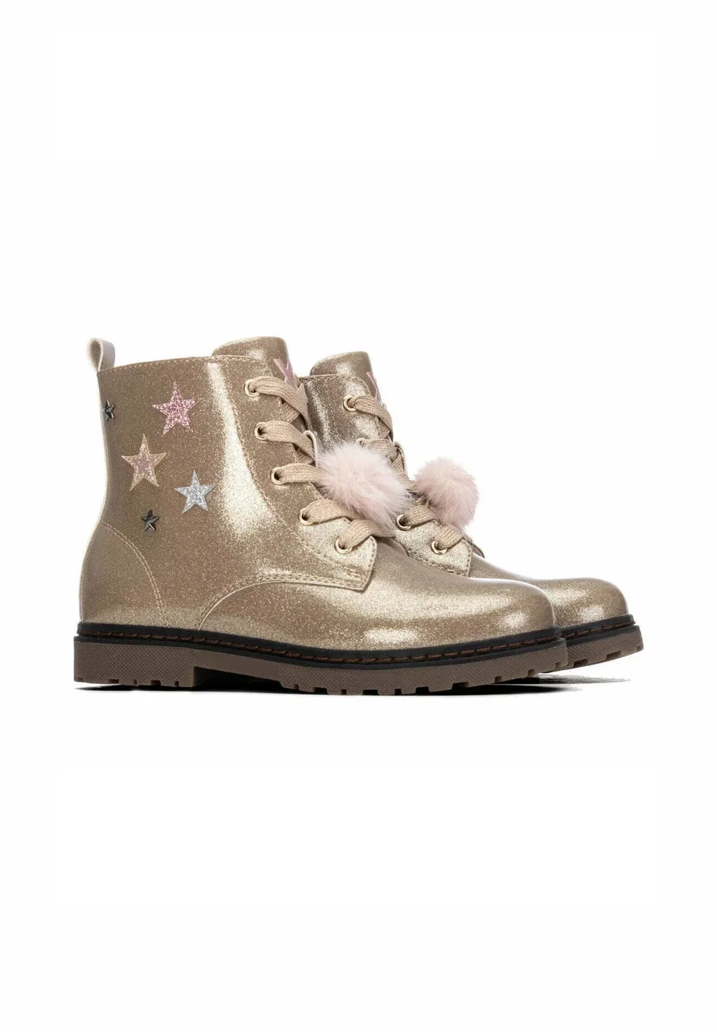 Botin de niña plano - детская обувь Xti, Nude — фото 2