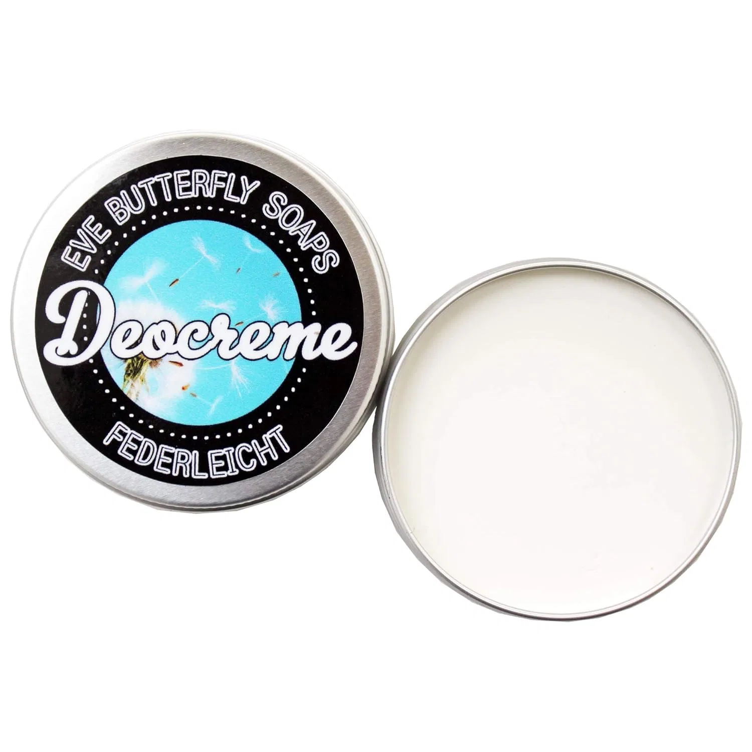 Крем-дезодорант без алюминия с пудрово-кремовым ароматом 35 г Evebutterflysoaps