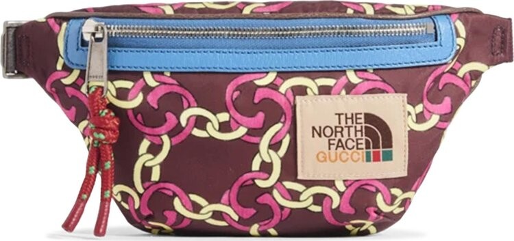 

Сумка The North Face x Gucci Belt Bag Burgundy Multi