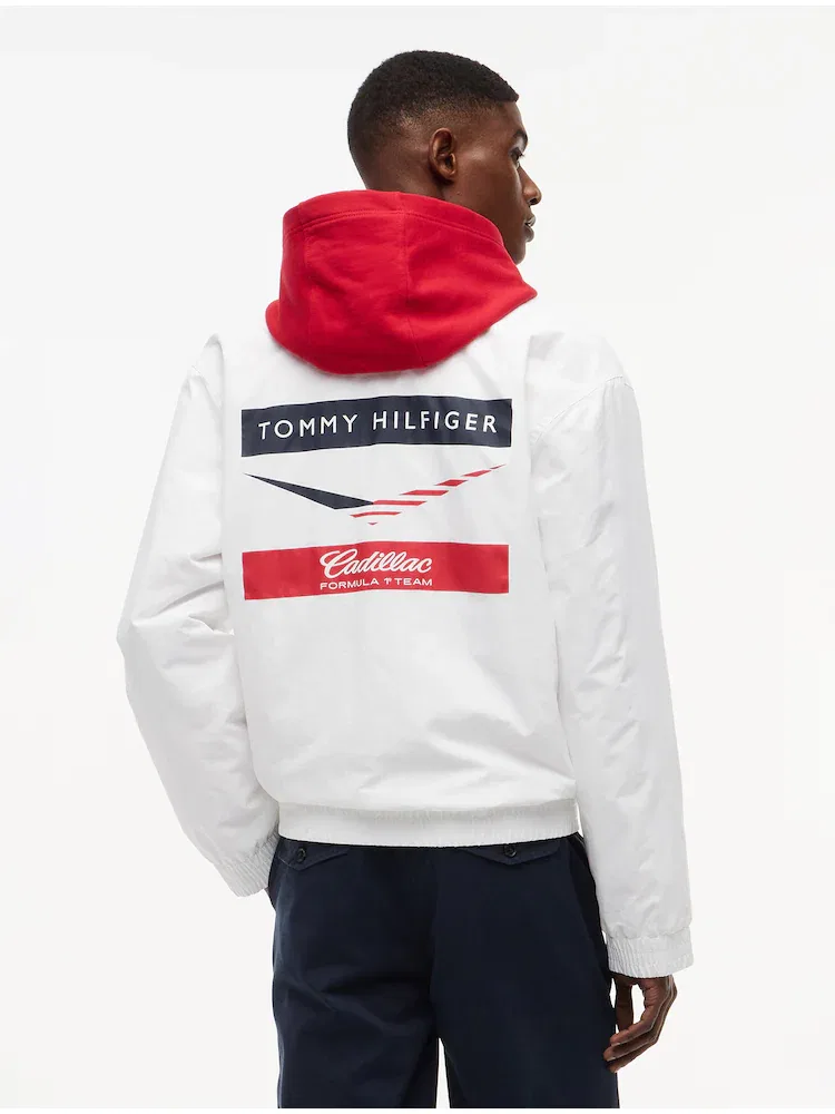 Куртка с принтом Cadillac F1 TOMMY HILFIGER, White — фото 3