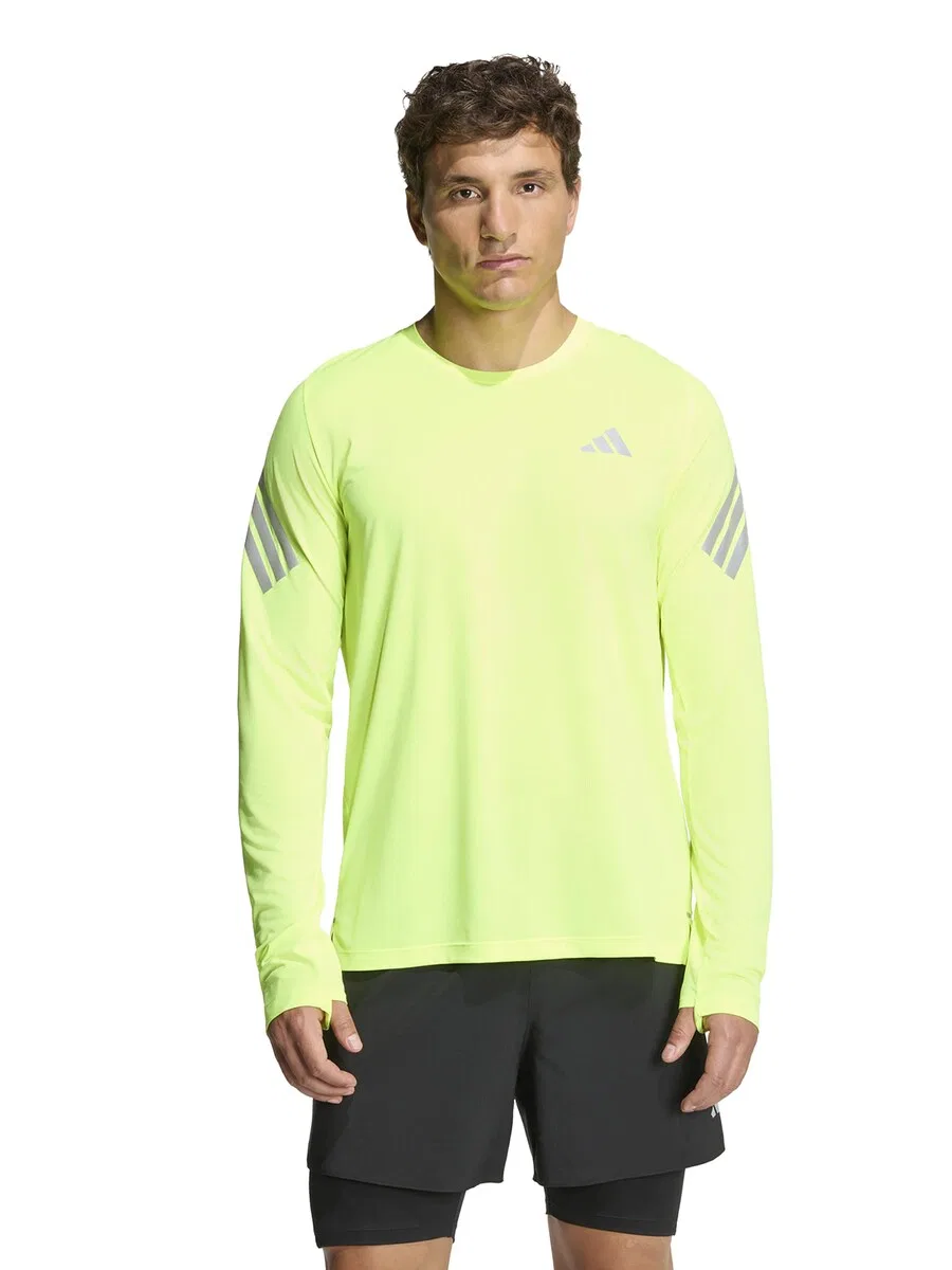 Спортивная футболка ADIDAS PERFORMANCE Performance Shirt 'Adi365 Iconic' светло-желтого цвета — фото 2