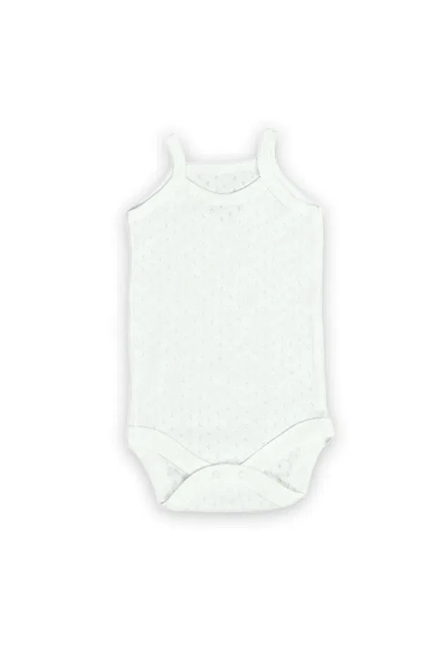 Детское боди-комбинезон без рукавов 5 шт Novibaby, Ecru — фото 2