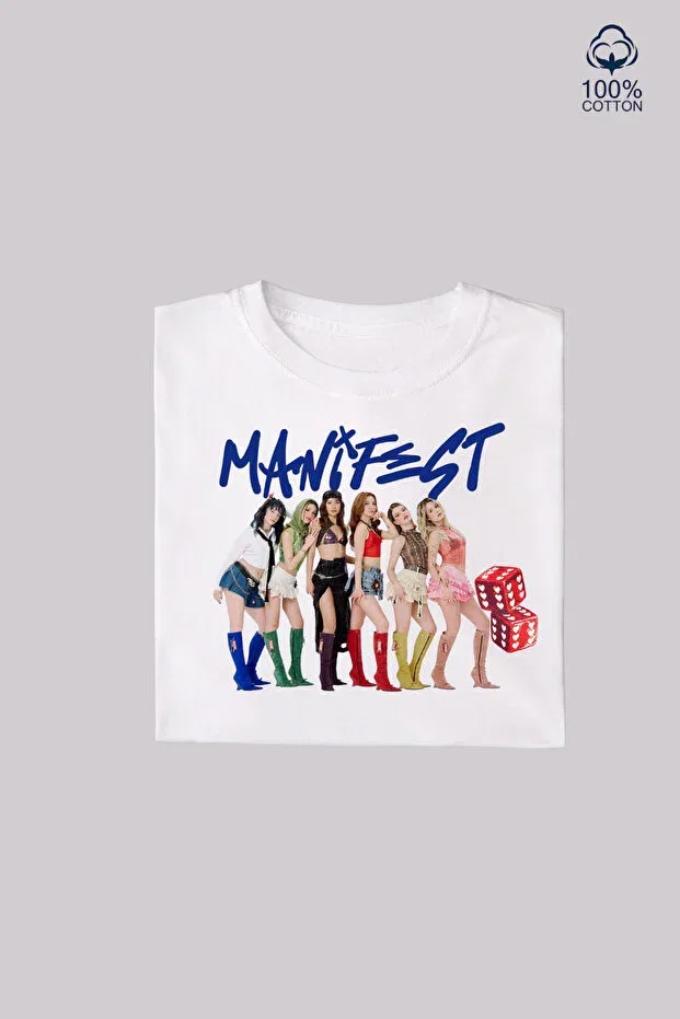 Детская футболка для девочек с принтом Manifest Group Cheated Design Cirokids, White — фото 2