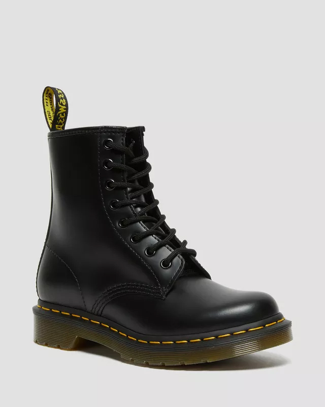 

Ботинки Dr.Martens 1460 Smooth Leather Lace Up, черный