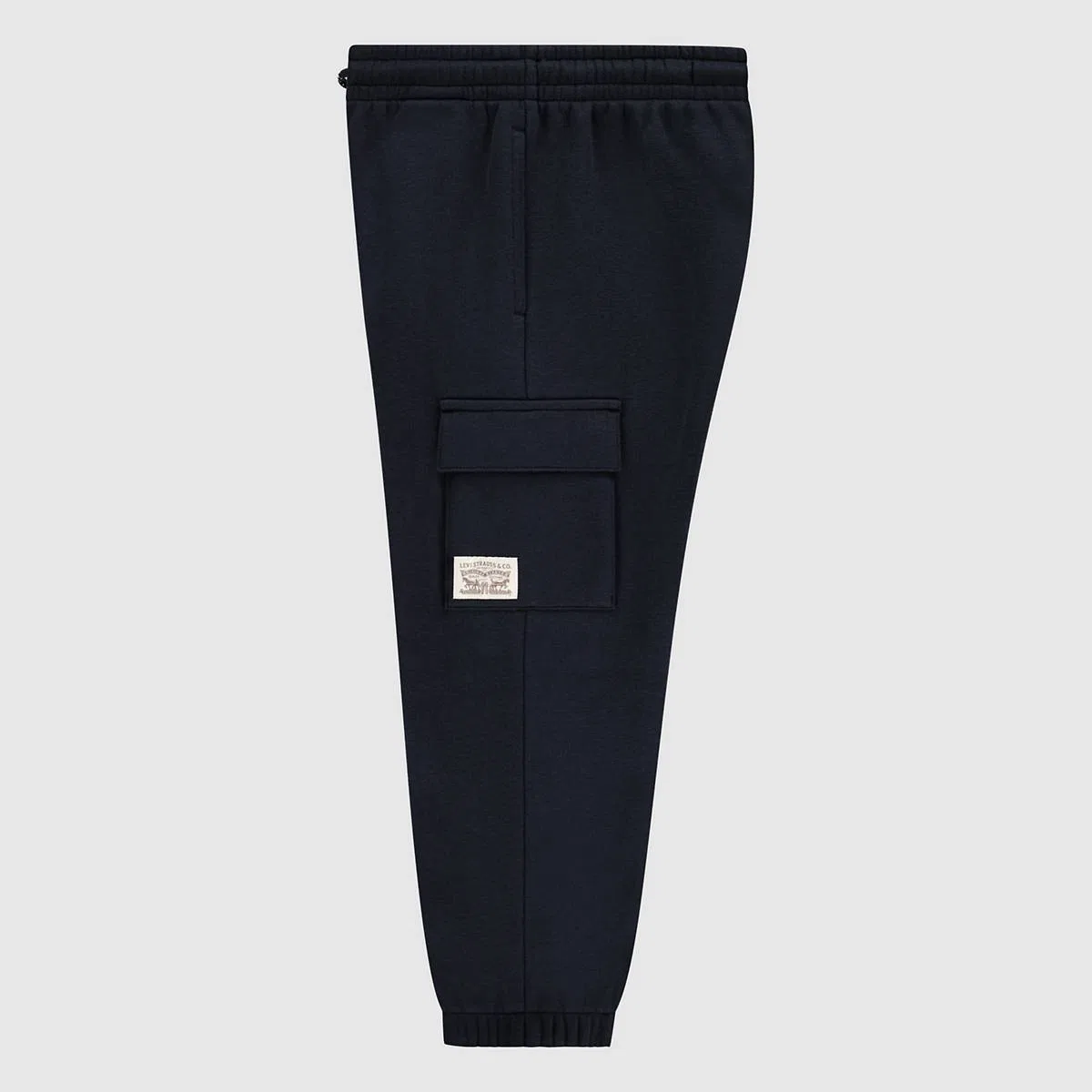 Свободные спортивные штаны для мальчиков 4-7 лет, модель Two horse baggy cargo Levi's, Jet Black - Black — фото 3