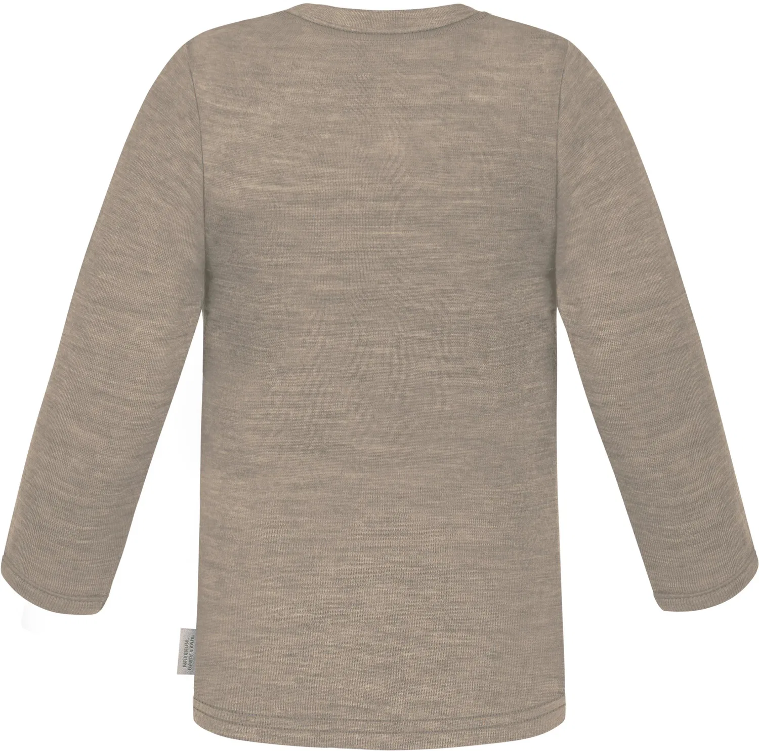Лонгслив детский из мериносовой шерсти Taupo Normani Outdoor Sports, бежевый — фото 2