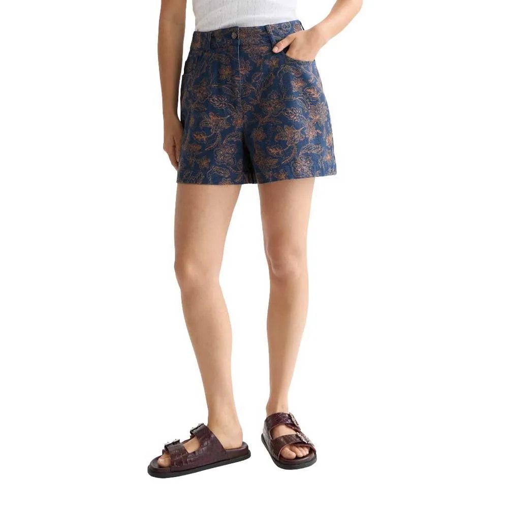 

Шорты с высокой талией Scotch & Soda USJ01372N, синий