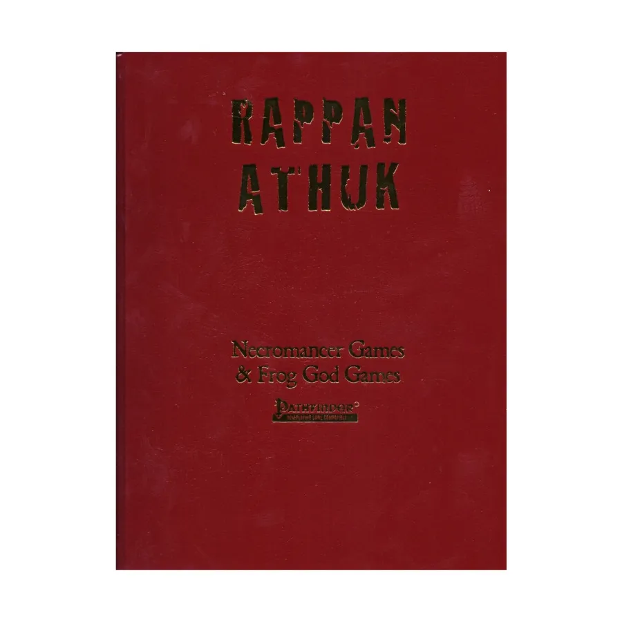 

Rappan Athuk (w/PDF) (Staff Copy #10 of 10 w/Custom Painted Artwork) (Pathfinder), Rappan Athuk (Pathfinder), твердый переплет
