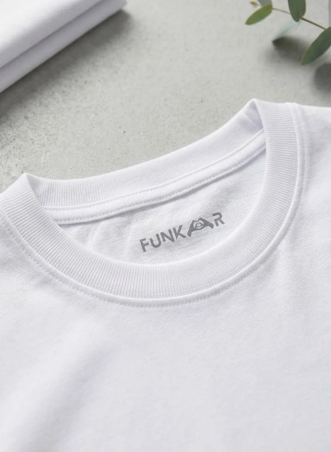 Футболка с принтом флага США Funkaar, белый — фото 4