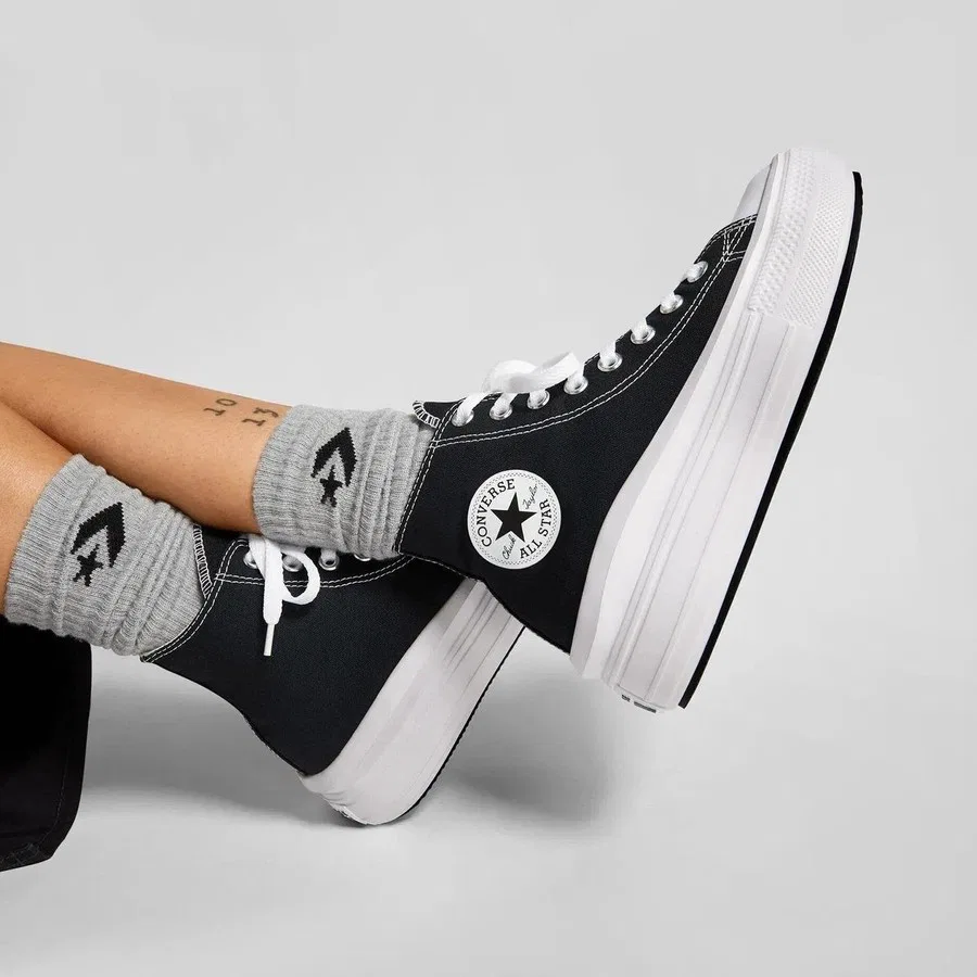 Кроссовки повседневные Chuck Taylor All Star Move Converse, Черный — фото 2