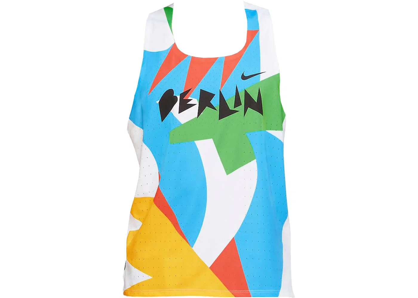 Мужской топ-майка Aeroswift Nike, White/Multi