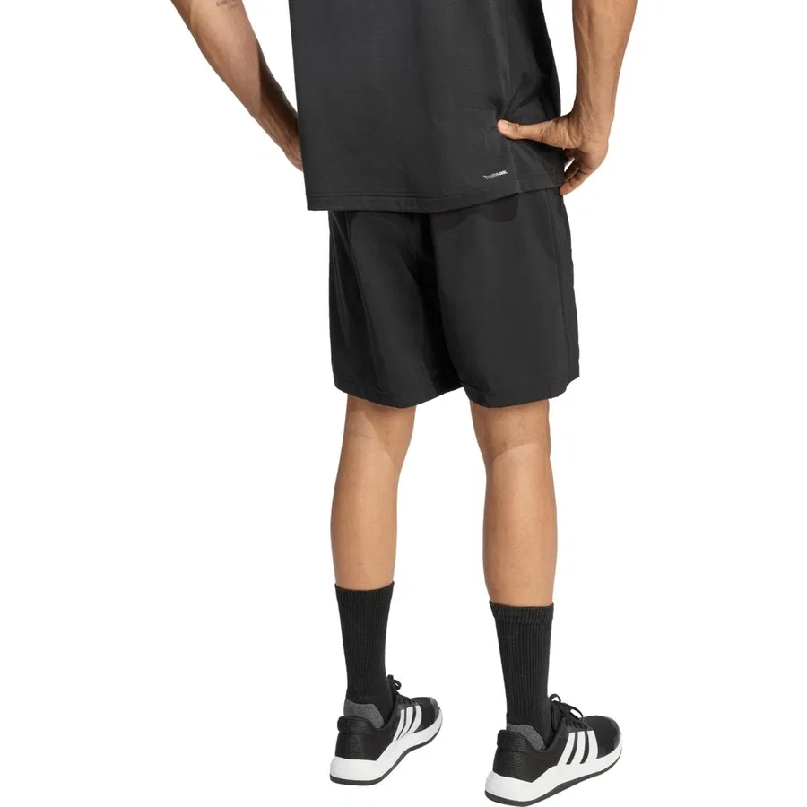 Шорты спортивные с принтом Workout Essentials Base Dokuma adidas, Черный — фото 2