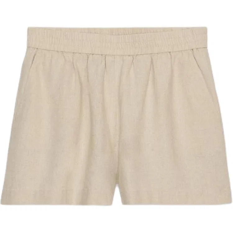 Женские шорты повседневные тонкие Light Beige ZARA