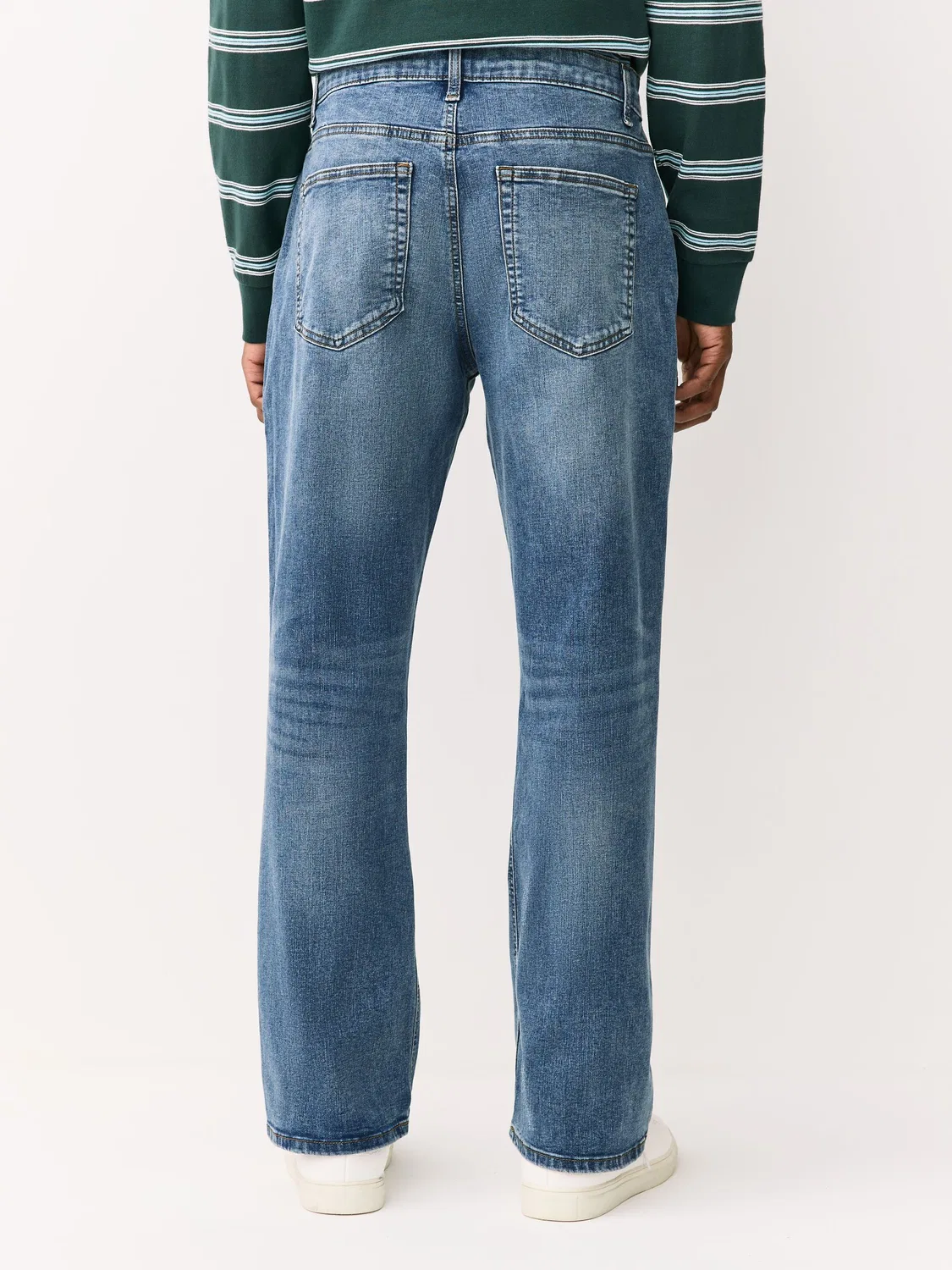 Джинсы bootcut классические stretch Next, сине-серый — фото 4