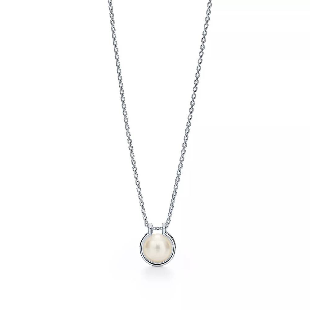 

Подвеска Tiffany & Co. Freshwater Pearl Link, серебро с жемчугом