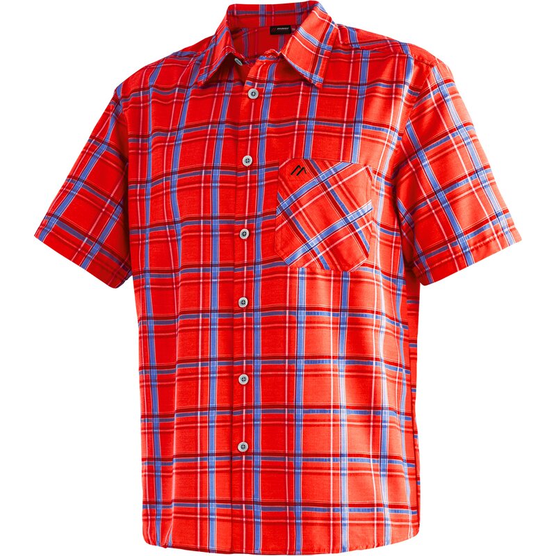 

Рубашка Мауро 1/2 рукава Maier Sports, красный