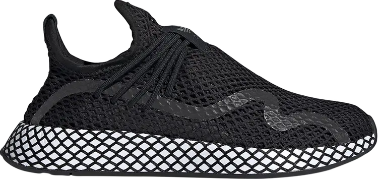 

Кроссовки Adidas Deerupt S 'Core Black', черный