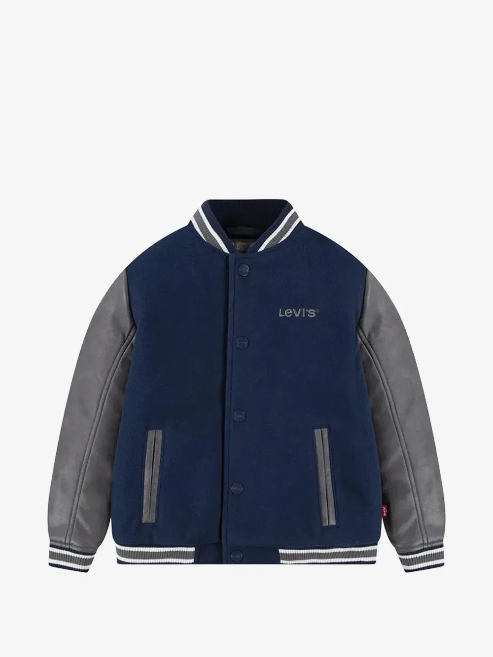Бомбер с нашивкой-логотипом Levi's Kids, синий