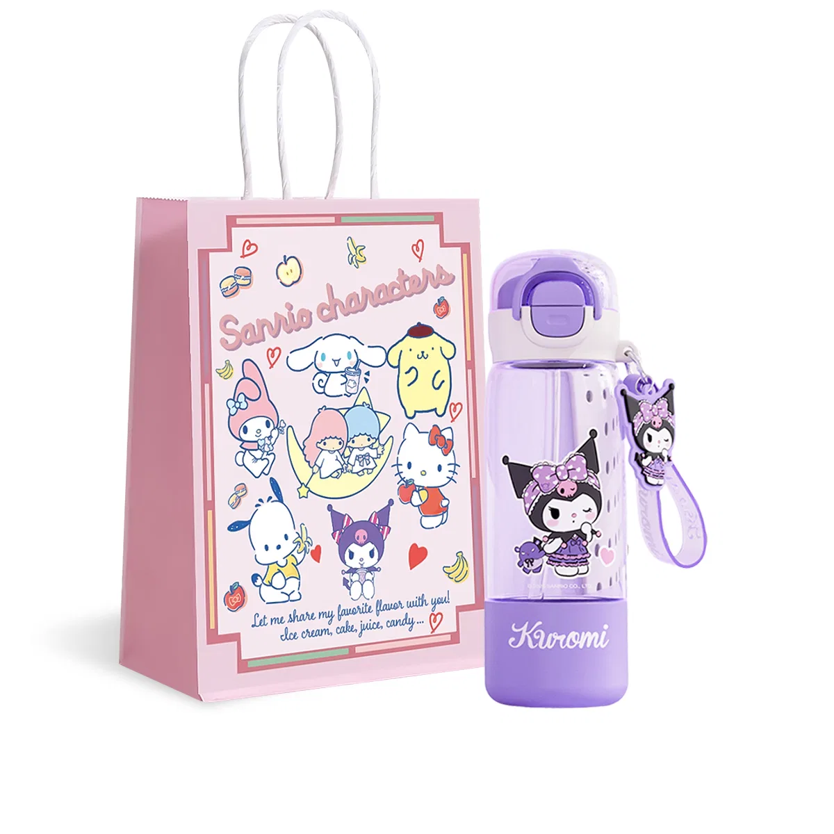 Детская кружка из тритана 420 мл Kuromi Sanrio