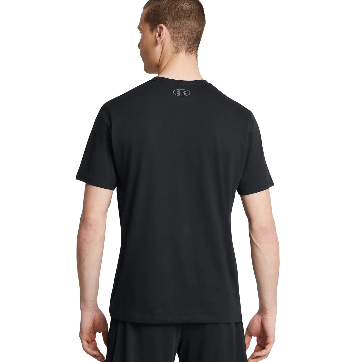 Детская футболка с логотипом Under Armour, Black — фото 3