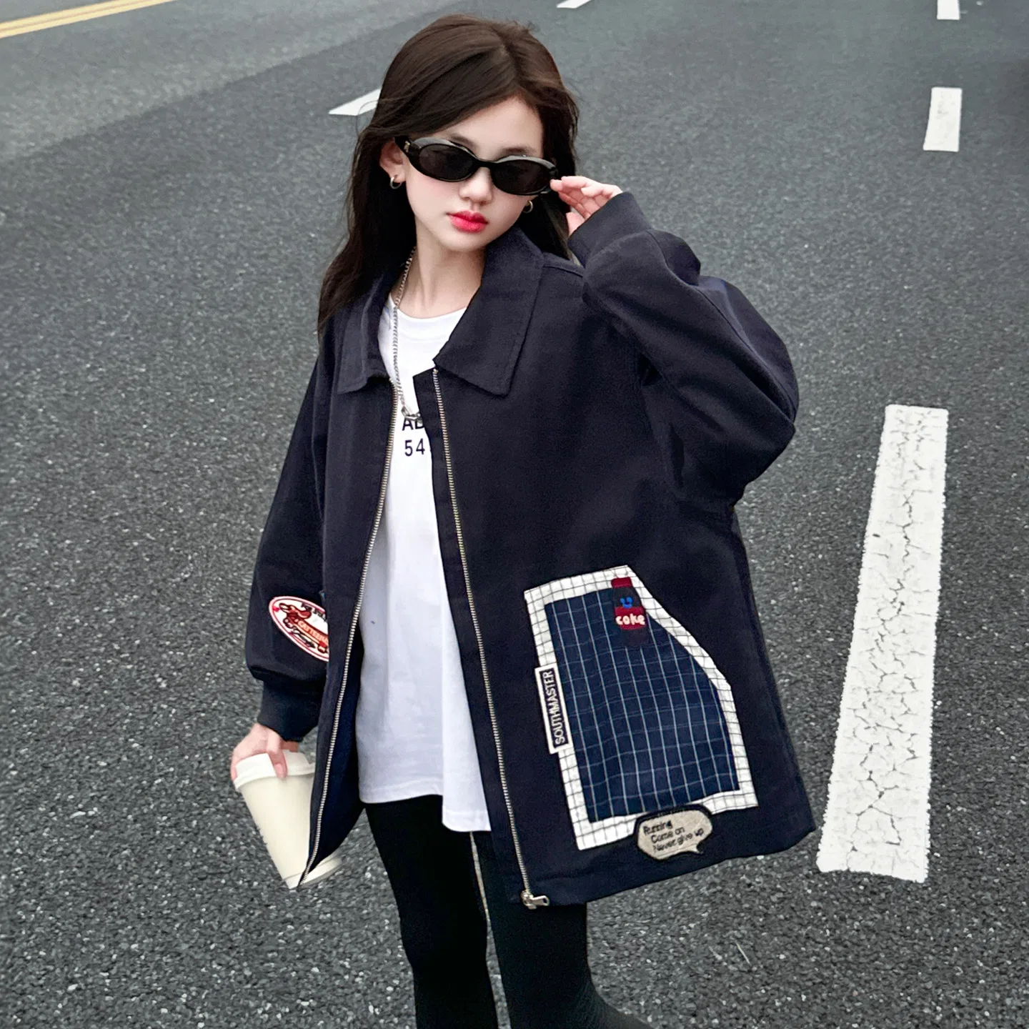 Детская куртка Casual Jacket Lanza, Navy Blue — фото 3