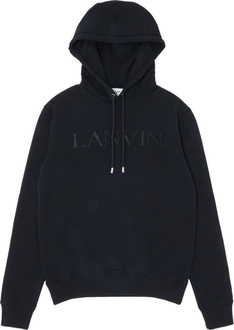 

Худи Lanvin Curb Long Fleece Eusebio Hoodie 'Black', черный