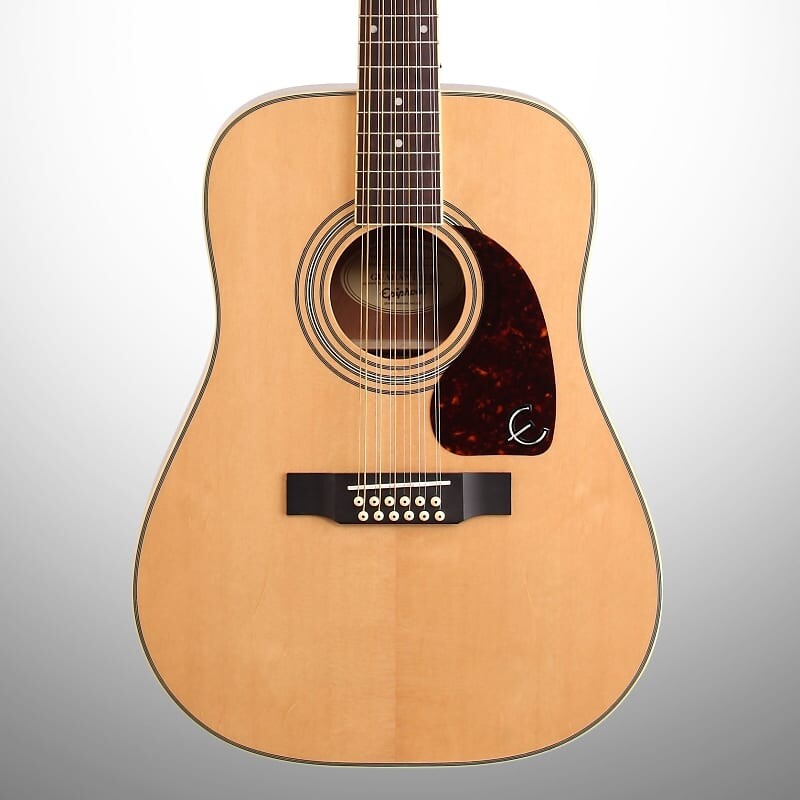 

Epiphone DR-212 12-струнная акустическая гитара, натуральный цвет DR212 12-String