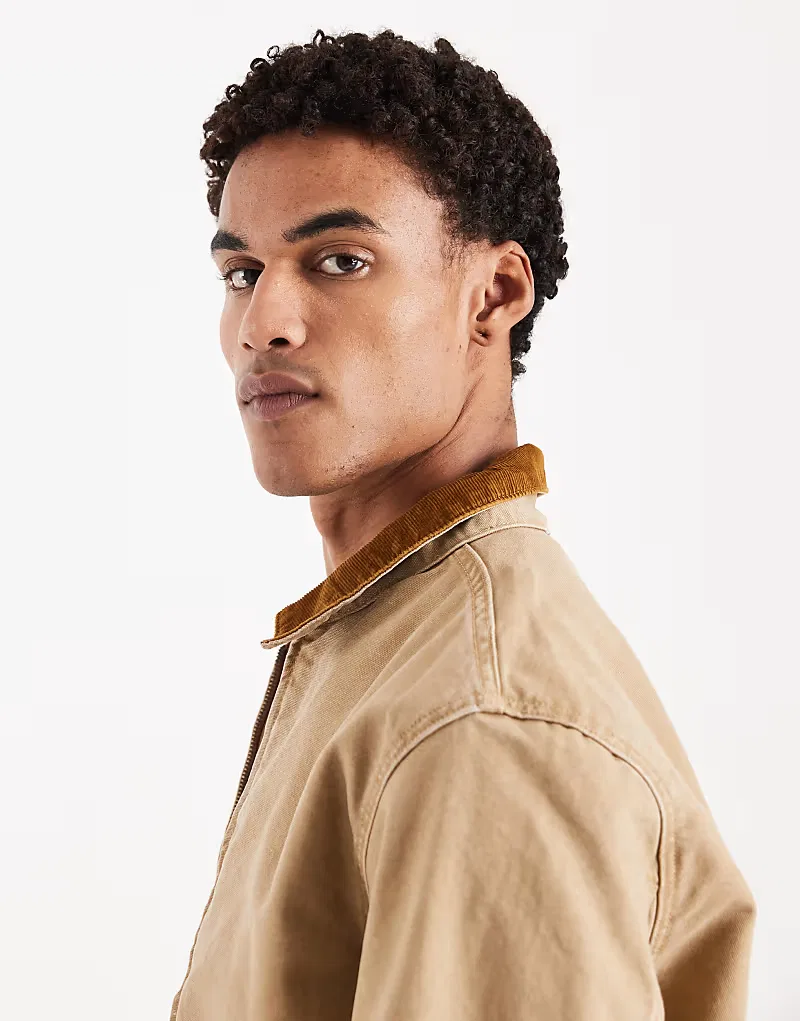 Джинсовая куртка Levi's Castro Worker светло-коричневый — фото 4