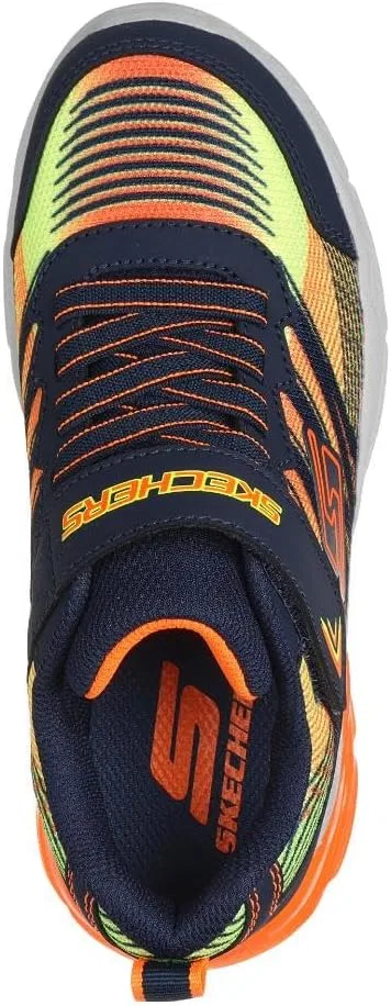 Детские кроссовки для мальчиков Thermoflux 2.0 Brodox Skechers, Navy/Orange — фото 4