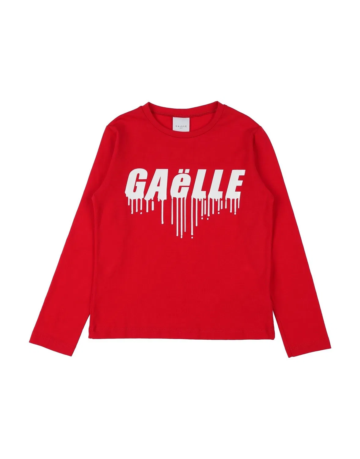 Детская футболка с логотипом Gaelle Paris, красный
